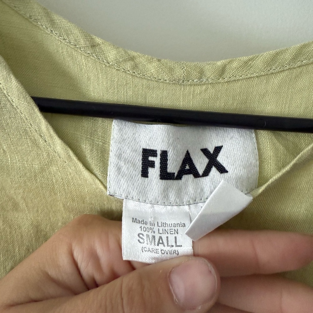 Flax Green Boxy Short Sleeve T-Shirt - Picture 2 of 3